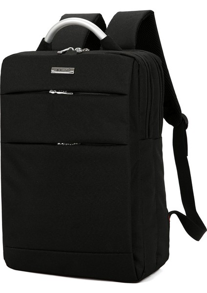 Büyük Kapasiteli Iş Rahat Bilgisayar Çantası Seyahat Kanvas Bilgisayar Çantası Sırt Çantası (Yurt Dışından)