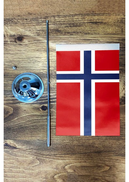 Tekli Masa Bayrağı Set - Norveç fiyatları