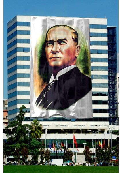 Atatürk Posteri 70X105 cm 1. Kalite Raşel Kumaş