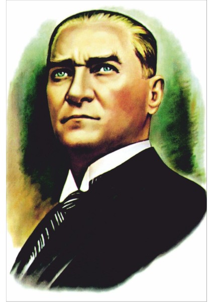 Atatürk Posteri 70X105 cm 1. Kalite Raşel Kumaş