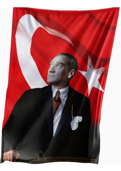 Atatürk Posteri 400X600 cm 1. Kalite Raşel Kumaş