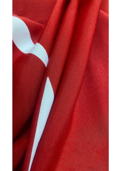 Türk Bayrağı 150X225 cm 5 Adet - 1.kalite Alpaka Kumaş