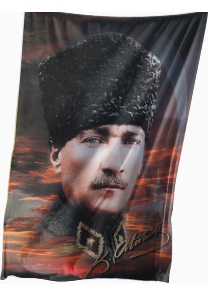 Atatürk Posteri 70X105 cm (20 Adet) 1. Kalite Raşel Kumaş