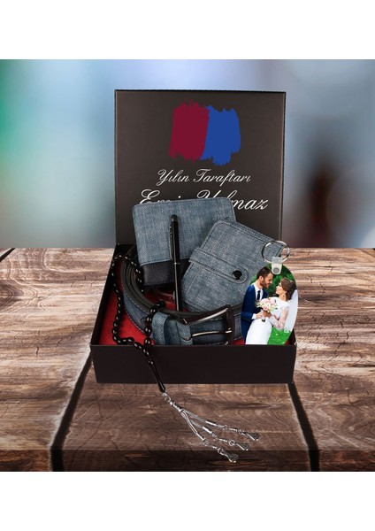 Taraftara Özel Cüzdan Kartlık Kemer Tesbih Kalem ve Fotoğraflı Anahtarlık Erkek 94455