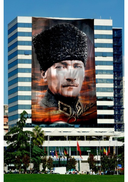 Atatürk Posteri 1000X1500 Mt. 1. Kalite Raşel Kumaş