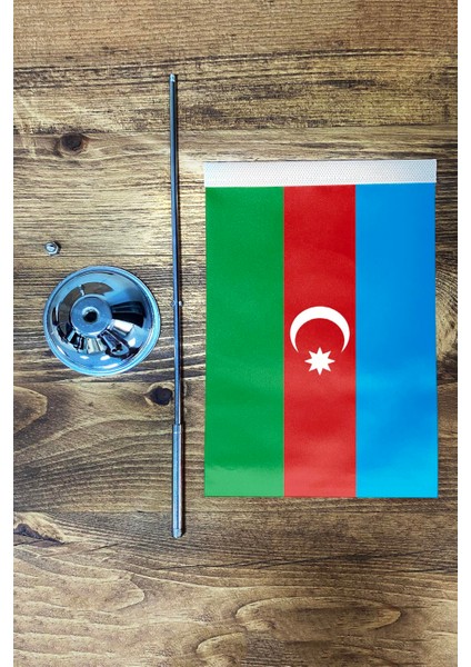 Tekli Masa Bayrağı Set - Azerbaycan fiyatları