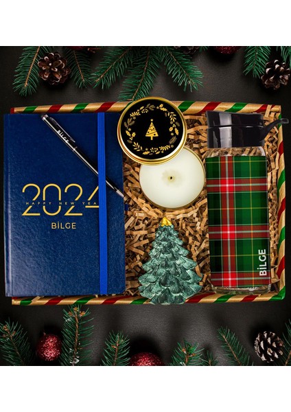 Kişiye Özel Hoş Geldin 2024 & Ekose Tasarım Yeni Yıl 112671