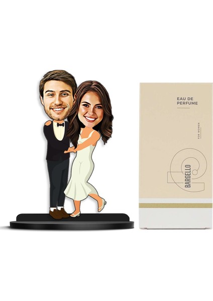 Çiftlere Özel Karikatür Biblo & Bargello 122 Kadın Parfüm 112648