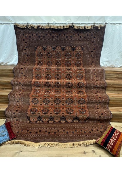 El Dokuma Afgan Halı - 202 X 290