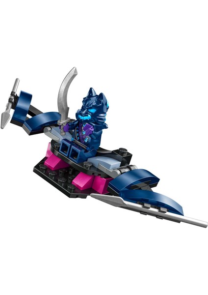 LEGO Ninjago - 804 Kılıçlı Kurt Maskeli Savaşçı + Çift Mızraklı Planör Orijinal Minifigür