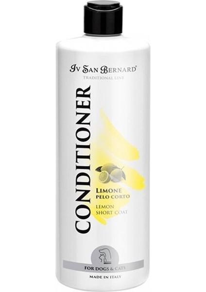 Lemon Conditioner Short Hair Kısa Tüylü Kedi ve Köpekler Için Kepeğe Karşı Limonlu Balsam 500 ml