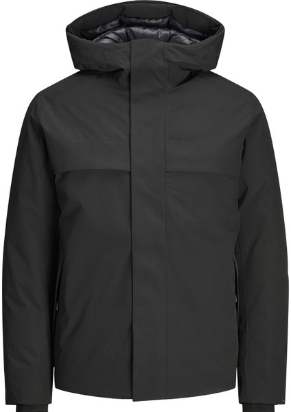Jack Jones Erkek Softshell Su Geçirmez Kapüşonlu Mont Ceket 12259457