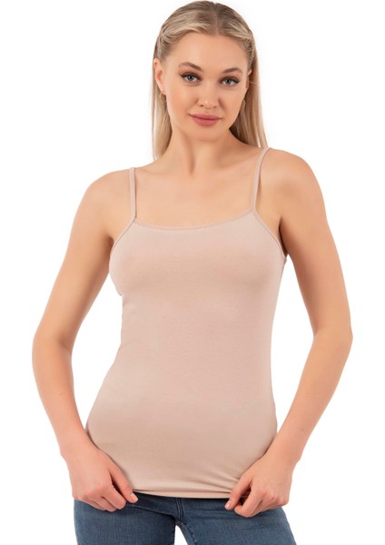 Özkan 27105 Kadın Pamuklu Modal Esnek Rahat Ip Askılı Örme Atlet fırsatları