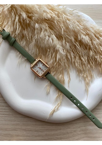 Bs Stıll Vintage Kadın Kol Saati Retro Quartz Minimal Deri Dordon 1 Adet