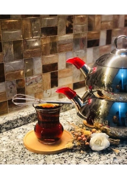 Çaydanlık Süzgeci Paketi Süzgeç Seti Demlik Süzgeci 2'li Set modelleri