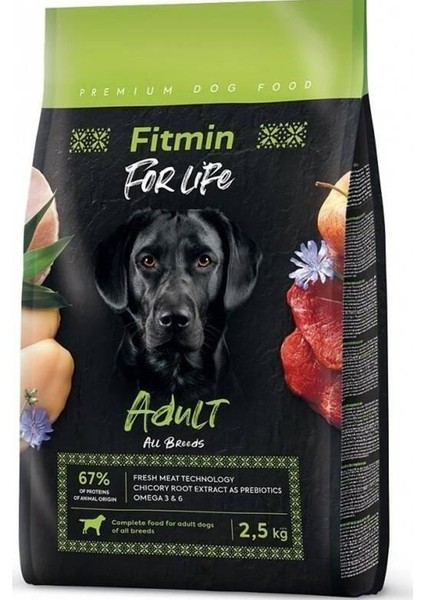 For Life Puppy Tüm Irklar Için Kümes Hayvanlı Yavru ve Hamile Köpek Maması 2,5 kg