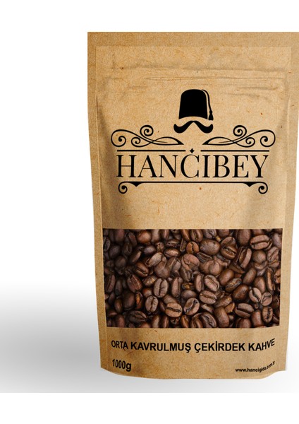 Orta Kavrulmuş Çekirdek Kahve 1 kg