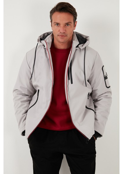 Regular Fit Çıkarılabilir Kapüşonlu Cepli Mont Erkek Mont 497ALBERT modelleri