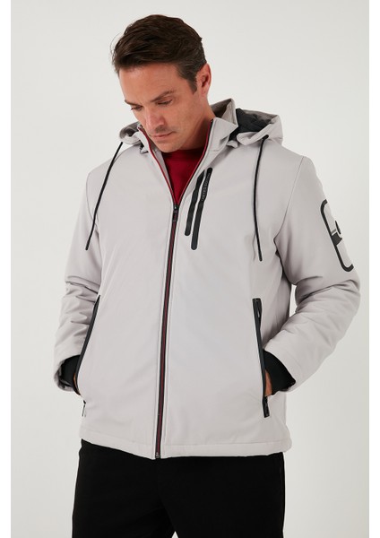 Regular Fit Çıkarılabilir Kapüşonlu Cepli Mont Erkek Mont 497ALBERT fırsatları