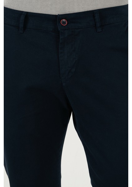 Streç Pamuklu Slim Fit Normal Bel Boru Paça Pantolon Erkek Pantolon 674003 indirimleri