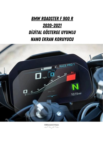 Bmw Roadster F 900 R 2020 2021 Dijital Gösterge Uyumlu Nano Ekran Koruyucu