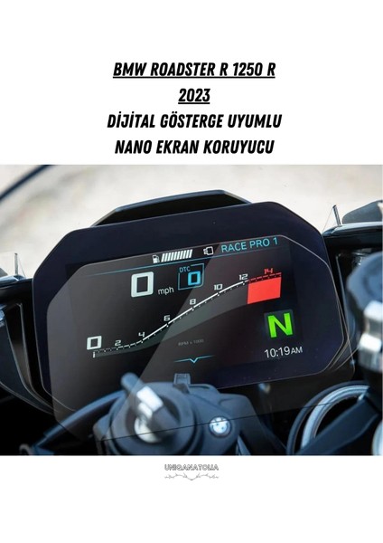 Bmw Roadster R 1250 R 2023 Dijital Gösterge Uyumlu Nano Ekran Koruyucu