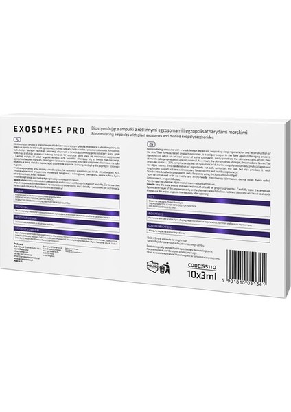 Exosemes Pro Bitkisel Ampul 10 x 3 ml