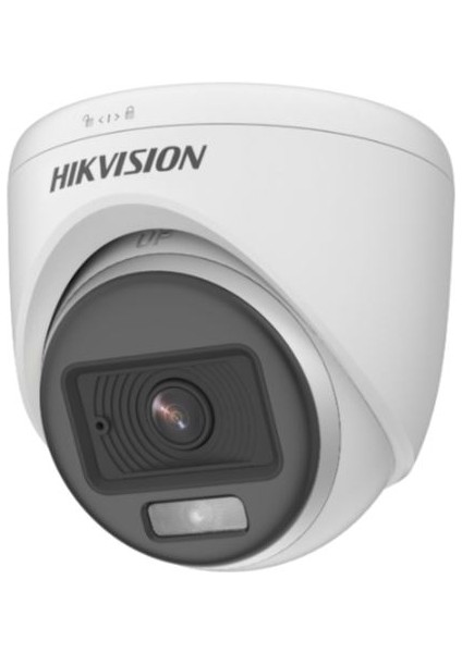 Hıkvısıon DS-2CE70DF0T-PFS 2mp 2.8 mm Colorvu Ahd Sesli Dome Kamera