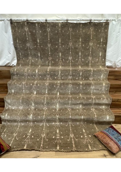 El Dokuma Afgan Halı - 201 X 296