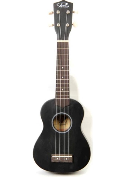 Puka UK-23-BLK Konsert Ukulele - Taşıma Çantalı
