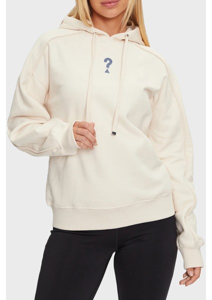 Roses Taşlı Pamuklu Oversize Fit Kapüşonlu Yaka Sweat W4BQ05KBY51 Bayan Sweat W4BQ05 KBY51 G012 fiyatları