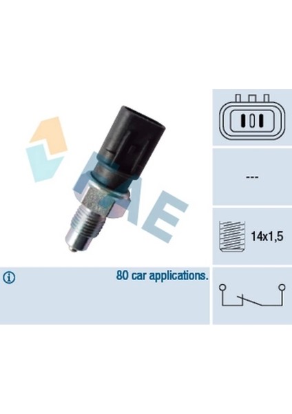 Accent Mil Accent Adm Elantra Cerato Sportage 2000 2005 Geri Vites Müşürü (Oem NO:9386039000)