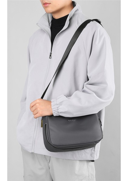 Trendy Basit Erkek Günlük Çapraz Çanta (Yurt Dışından)