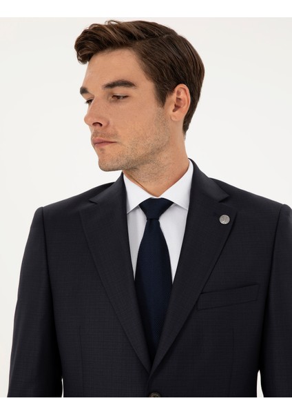 Erkek Lacivert Slim Fit Takım Elbise 50285257-Vr033 fiyatları