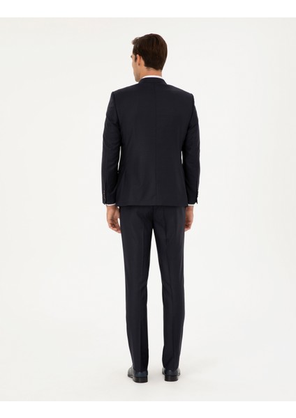 Erkek Lacivert Slim Fit Takım Elbise 50285257-Vr033 indirimleri