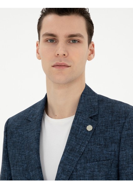 Erkek Açık Lacivert Slim Fit Takım Elbise 50285256-Vr059 fiyatları