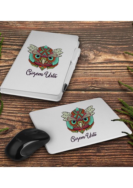 Kişiye Özel Defter Kalem ve Mousepad Ofis 94400