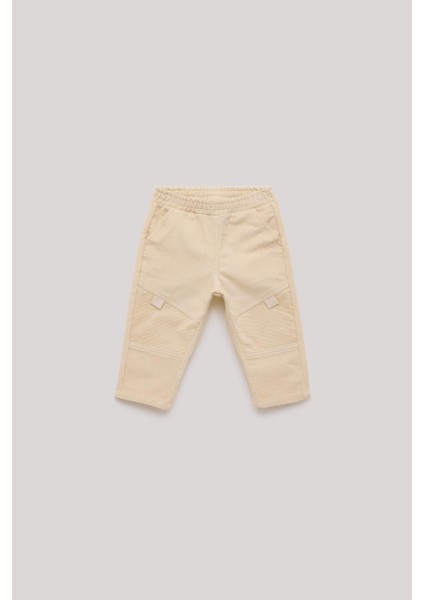Erkek Bebek Ekru Pantolon