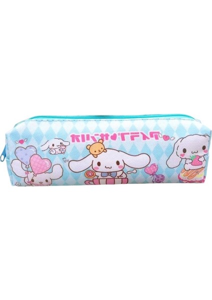 Ilkokul Kalem Çantası Karikatür Animasyon Çocuk Pu Kalem Çantası Sevimli Kuromi Puding Köpek Öğrenme Kırtasiye Saklama Çantası (Yurt Dışından)