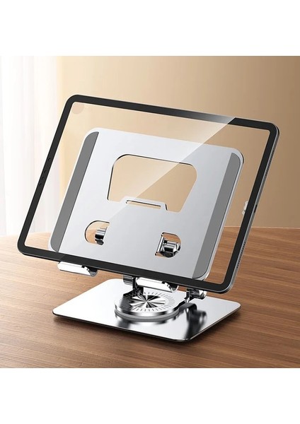 Np-T3 360° Dönebilen BASIC360 Aluminyum Ergonomik Ayarlanabilir Macbook Notebook Standı