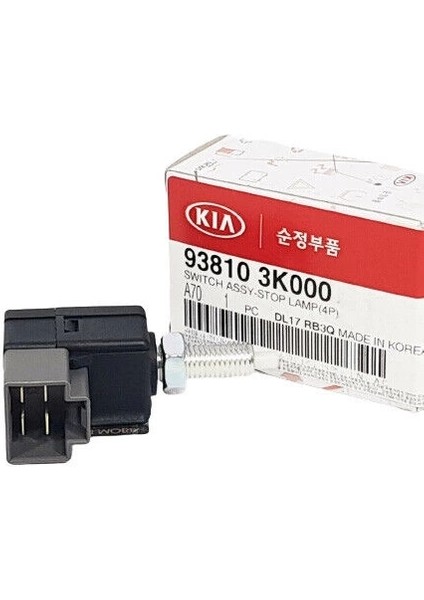 Fren Pedal Müsürü 9381038100 Kore Accent ERA/GETZ/I20/ELANTRA/SANTA Fe/rıo/ceed/cerato/spoartage/sorento Benzın-Dızel 2006- (Oem No: 938103K000)