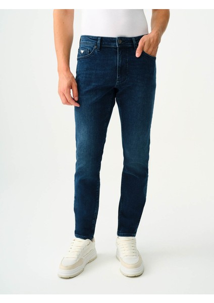 Erkek Jean Pantolon Koyu Mavi LF2037024 Ricardo Slim Fit fiyatları