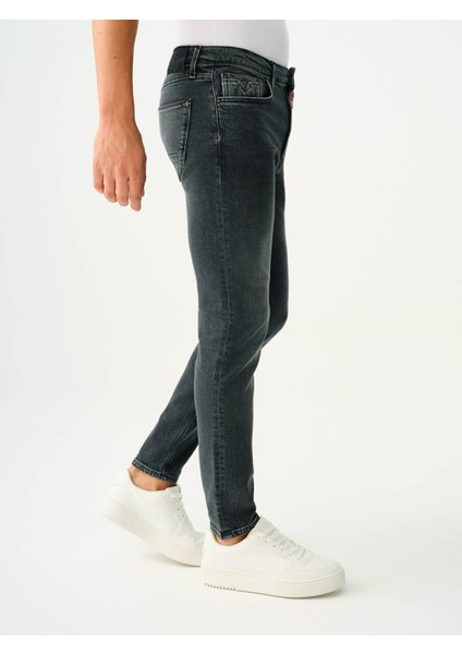 Erkek Jean Pantolon Koyu Gri LF2037012 Justin Skinny Fit fırsatları