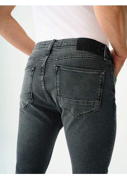 Erkek Jean Pantolon Koyu Gri LF2037012 Justin Skinny Fit indirimleri