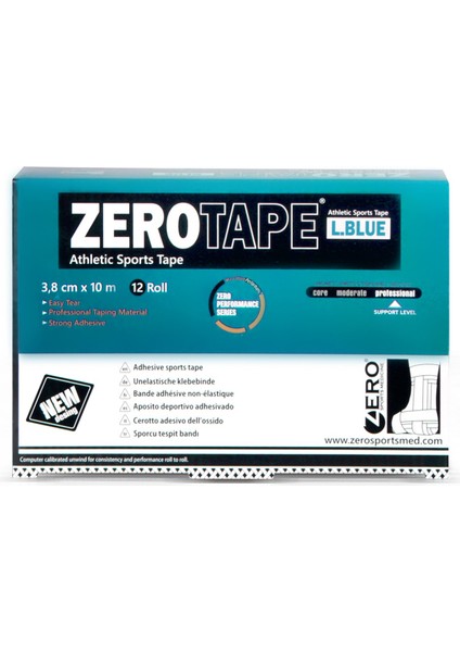 Zerotape Lıme Blue 3,8cm x 10m SporcuTespit Bandı modelleri