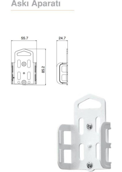 Byars-Altılı 6 Lı 2 Metre Topraklı Grup Priz Byarsbilişim