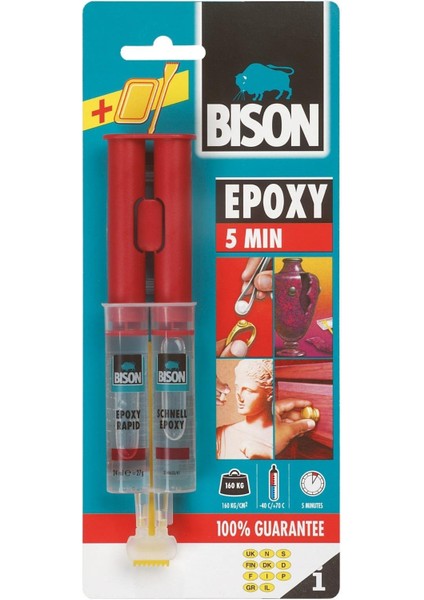 Epoxy Rapid Yapıştırıcı 5 Dakika 24 ml