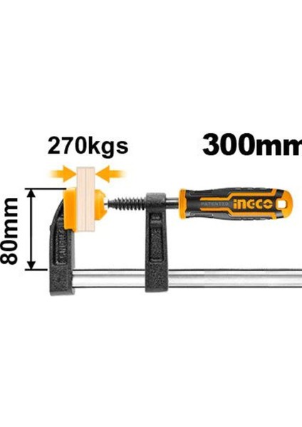 HFC020802 Ağır Tip Işkence 80 x 300 mm