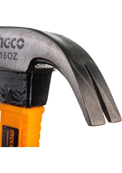 HCHS8016 Fiberglass Saplı Çatal Çekiç 450 gr