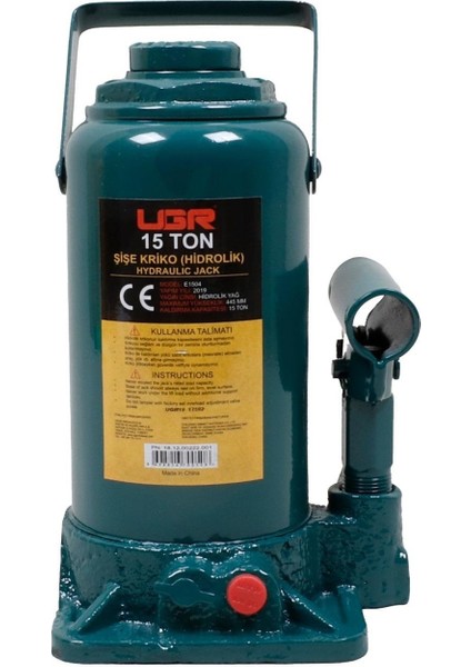 Şişe Kriko 15 Ton